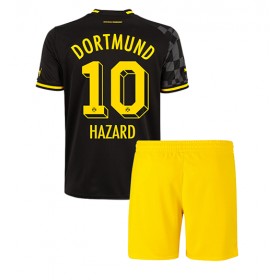 Baby Fußballbekleidung Borussia Dortmund Thorgan Hazard #10 Auswärtstrikot 2022-23 Kurzarm (+ kurze hosen)
